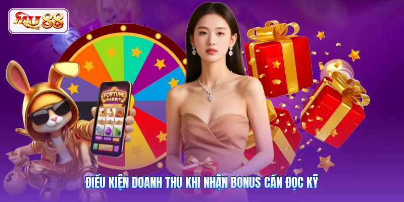 Điều kiện doanh thu khi nhận bonus cần đọc kỹ